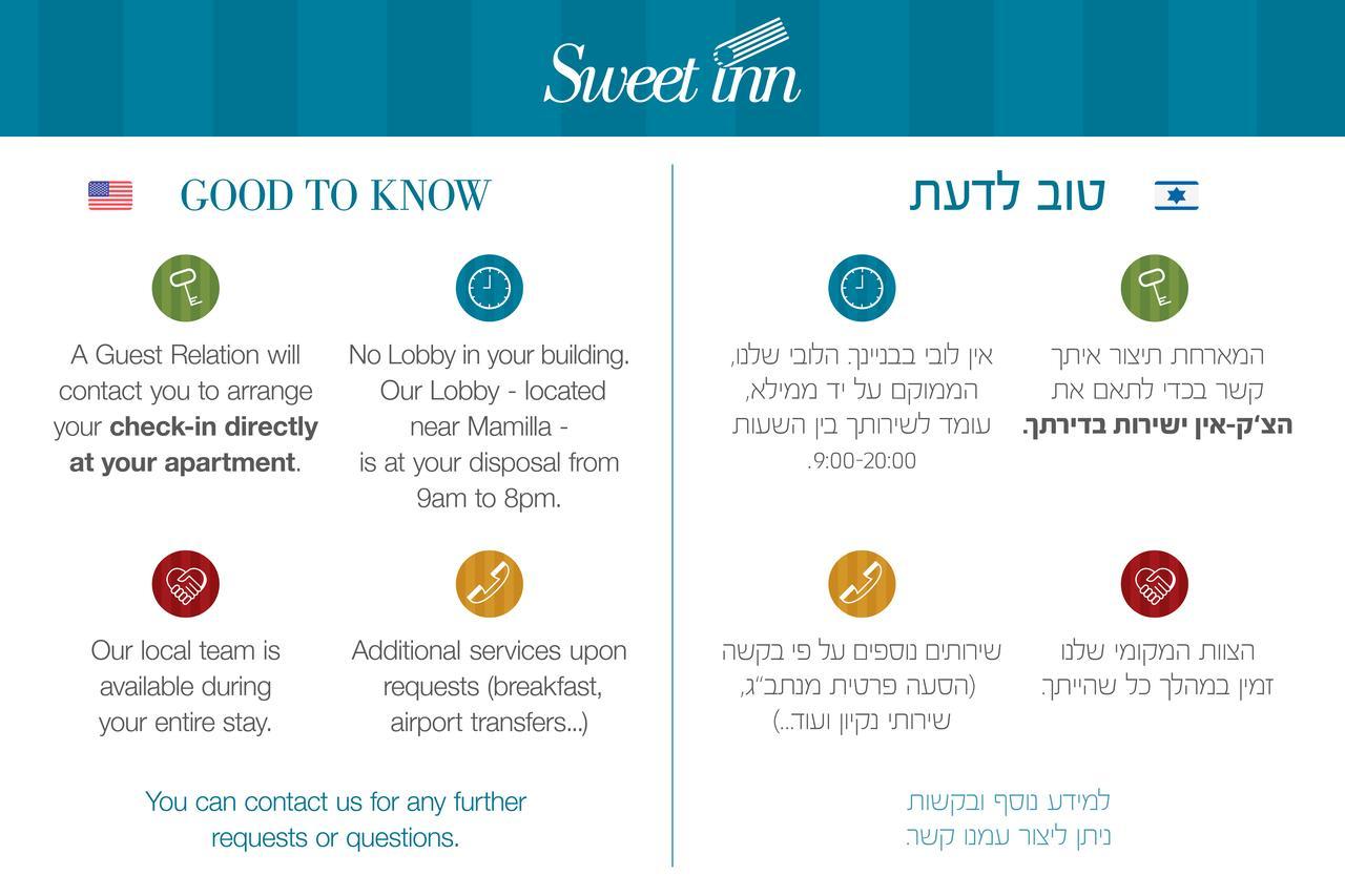 Sweet Inn Apartment - Ramban 13 Jerusalem Exterior foto